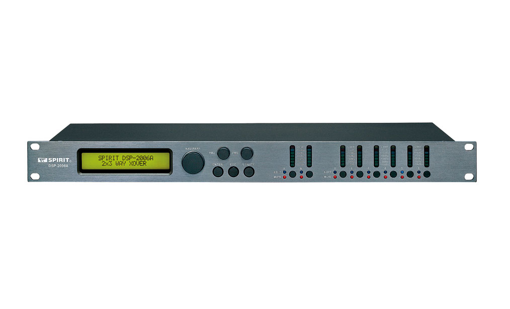 DSP-2006A Digital loudspeaker cabinet processor